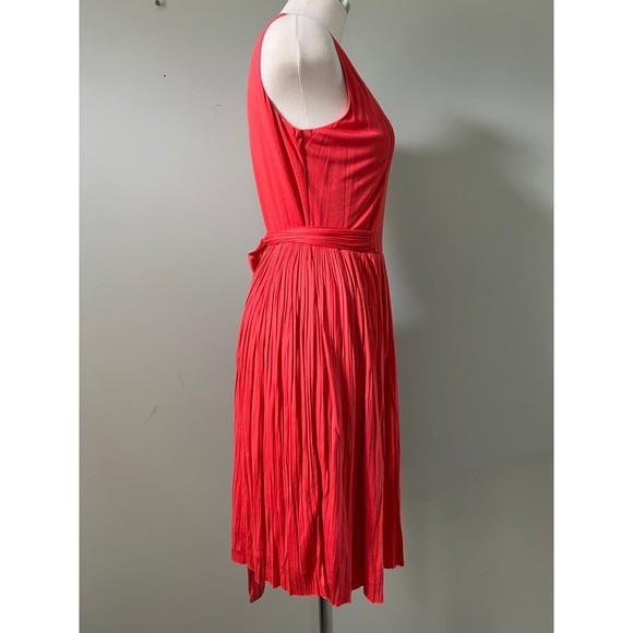 BNWOT Womens Orange Cotton Fall Dress | Banana Republic | sz Small - Picture 2 of 6